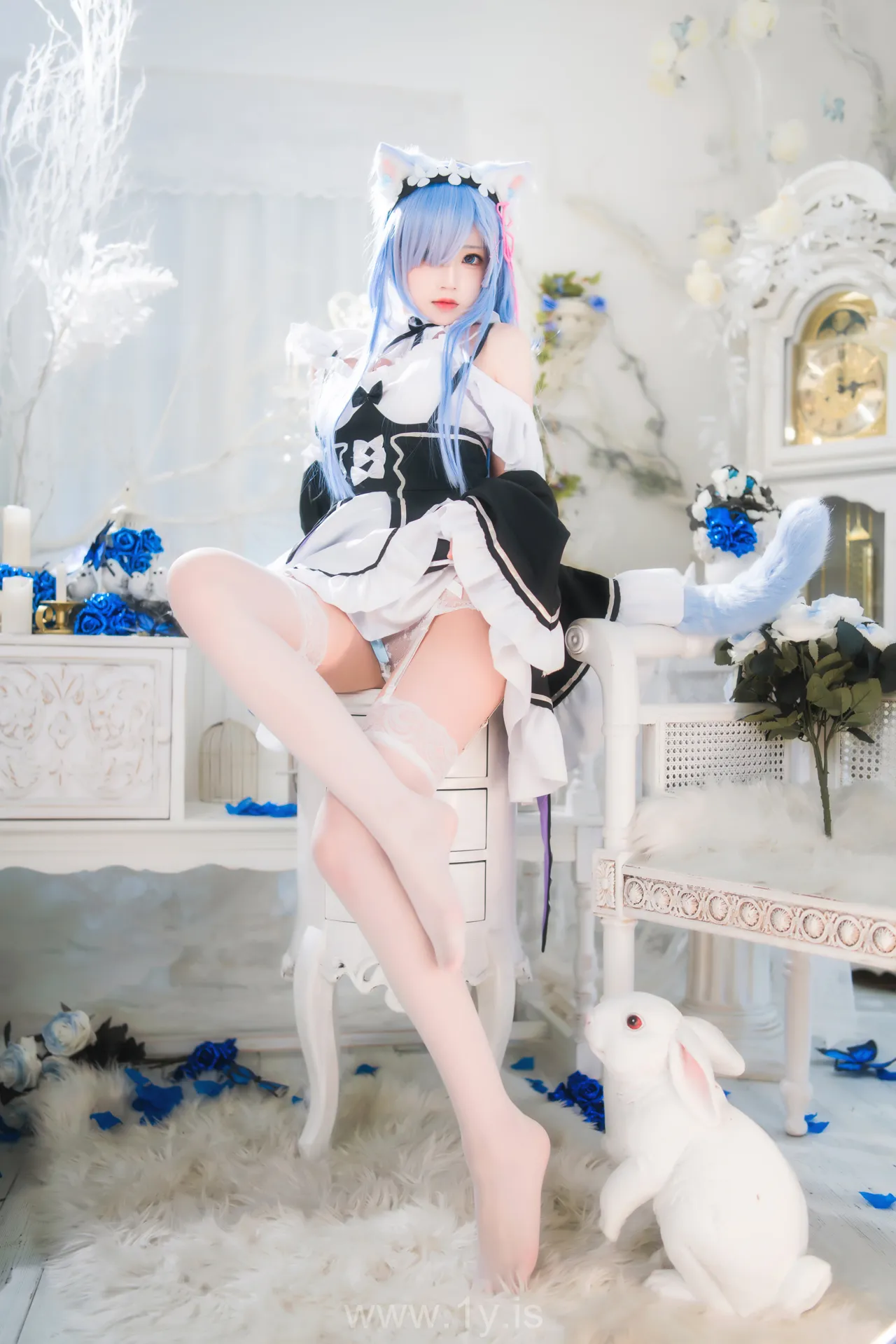 桜桃喵 NO.127 长发蕾姆01